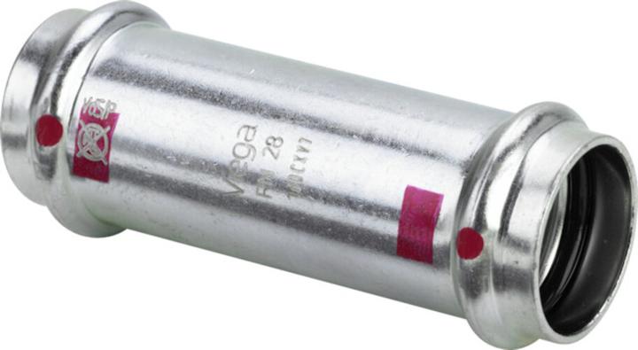 Actual product image Viega Prestabo skydemuffe 15 mm forzinket stål (Pipe fitting)