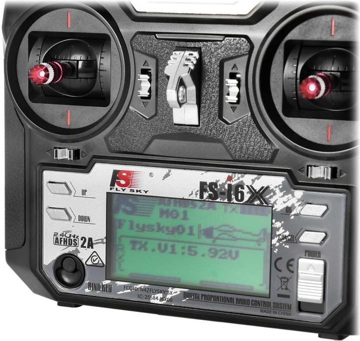 Actual product image Fly Sky Flysky i6X transmitter with 6 channel receiver