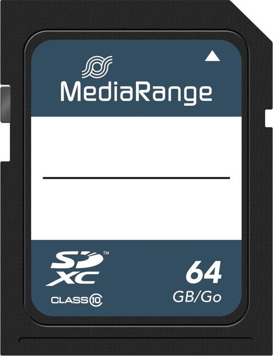 Produktbild MediaRange MR965 (64 GB, SDXC, U1)
