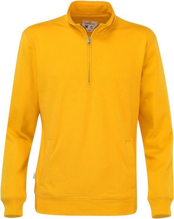 Cottover Sweatshirt mit halbem Reissverschluss (L)