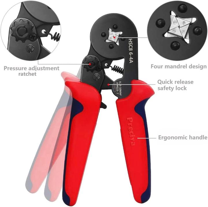 Actual product image Preciva Crimpzange-Set