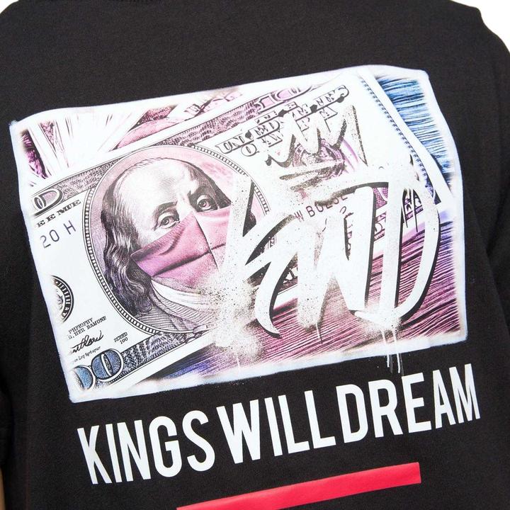 Actual product image Kings Will Dream Childrens/Kids Dollar Bill T-Shirt (158, 164)