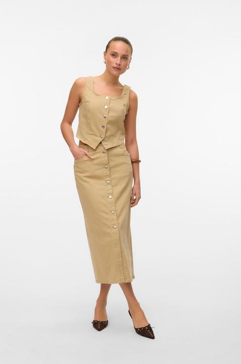 Actual product image Vero Moda VMWILD Hohe Taille Langer Rock Jeansrock (XS)