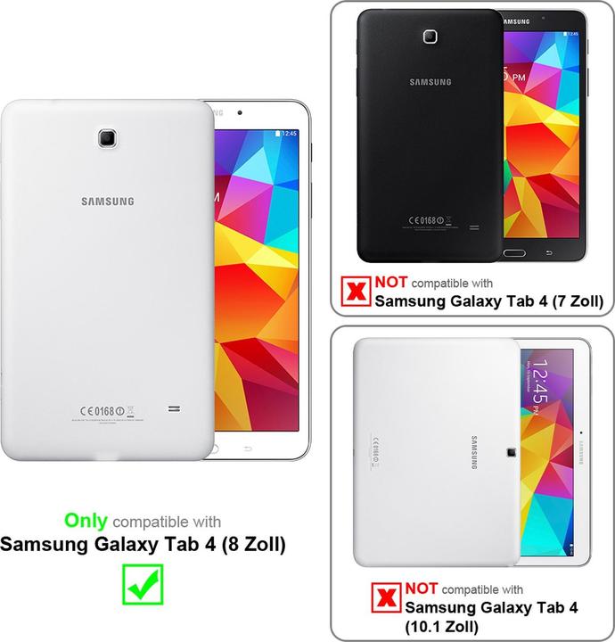 Immagine prodotto Cadorabo Vetro di protezione del display (1 Pezzo/i, Galaxy Tab 4 8.0 (2014))