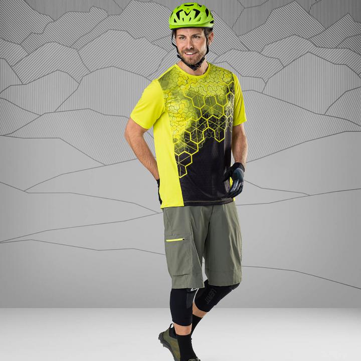 Produktbild Löffler Loeffler Radlerhosen mit Sitzpolster kurz M Bike Shorts Leon-G CSL Herren - Schwarz (54)