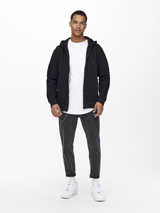 Immagine prodotto Only & Sons Onsceres Zip Thr. Hoodie Sweat Noos (XL)