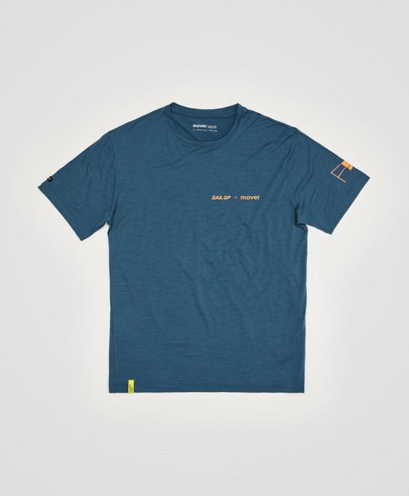 Actual product image Mover Plastic Free Sportswear SailGP x Mover Light Merino T-Shirt (XS)