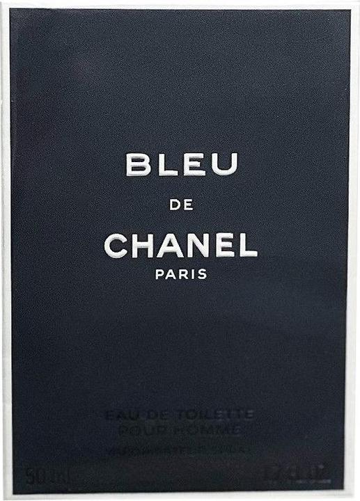 Actual product image Chanel Bleu (Eau de toilette, 50 ml)
