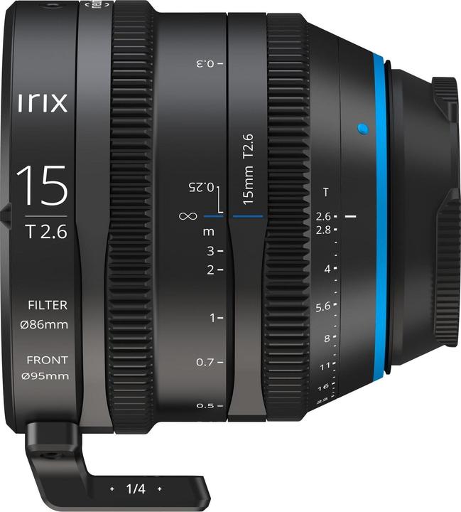 Actual product image Irix 15 mm T2.6 Cine (metric), Sony E (Sony E, APS-C / DX, Micro Four Thirds, full size)