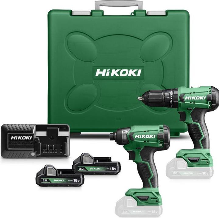 Image du produit Hitachi HIKOKI ZESTAW 18V KC18DAW (DV18DA+WH18DA) (Fonctionnement sur batterie)