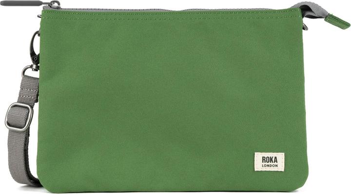 Roka London Carnaby Crossbody XL Recycled Canvas Foliage