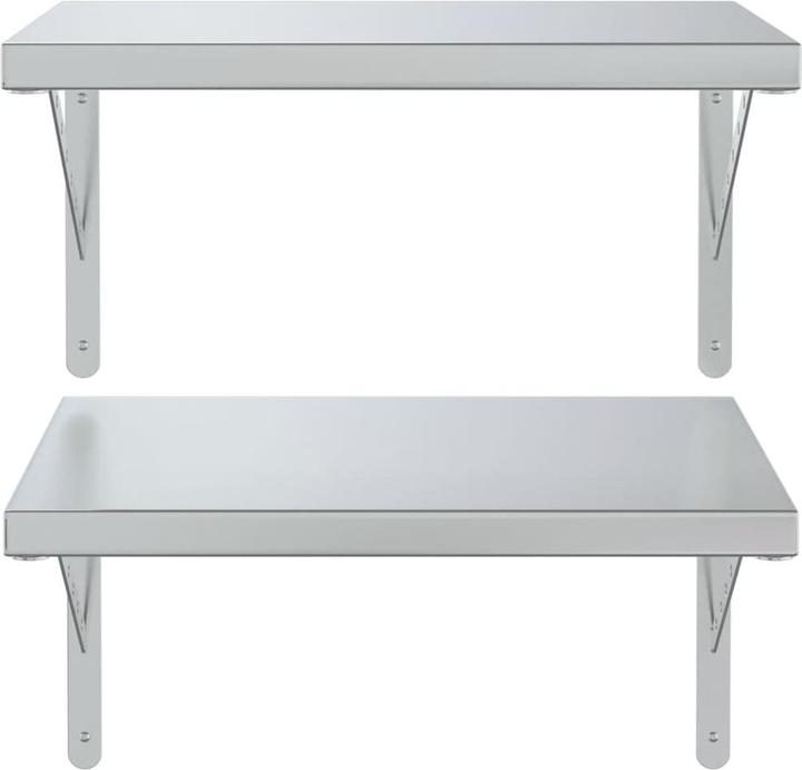 Immagine prodotto VidaXL Mensole a muro 2 pezzi 50 x 40 cm Nobile (50 x 40 x 3 cm)