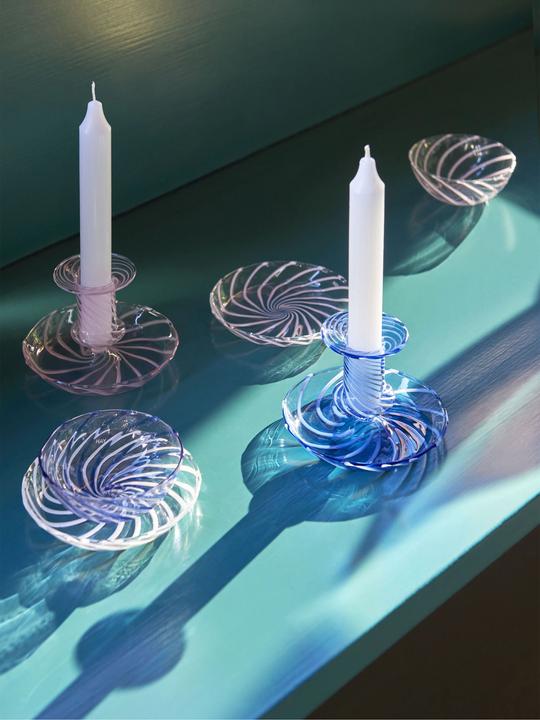 Produktbild HAY Kerzenst??nder FLARE Hellblau