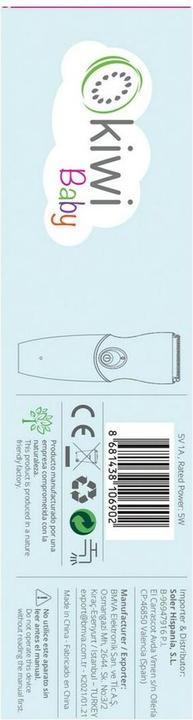 Image du produit Kiwi machine de coupe de cheveux esp. de bébé