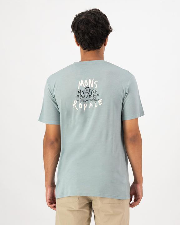 Actual product image Mons Royale Icon Merino Classic T-Shirt (L)