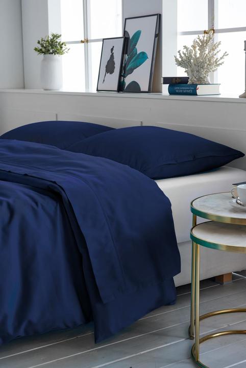 Actual product image Living Home Uni Satin 100 (Oberleintuch, 160 x 250 cm)