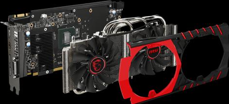 Image du produit MSI GTX 960 Gaming 2G (2 Go)
