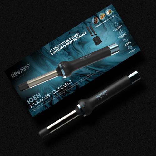 Immagine prodotto Homedics Arricciacapelli senza fili con batteria sostituibile (Piastra per capelli)