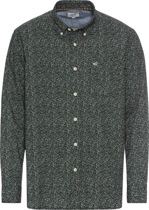 Camel Active Langarmhemd mit Minimal-Print (L)