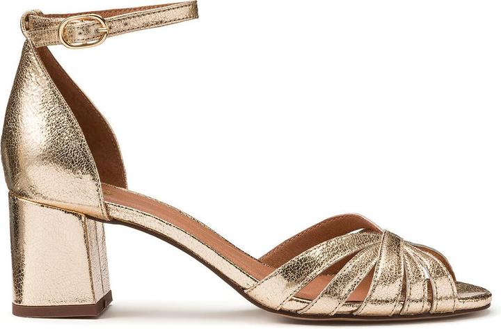 Actual product image La Redoute Collections Sandals with ankle strap (37)