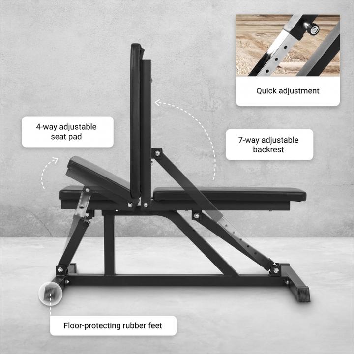 Image du produit Gorilla Sports Banc plat Multi