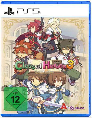 Actual product image Pqube Class of Heroes 3 Remaster PS-5 (PS5, DE)
