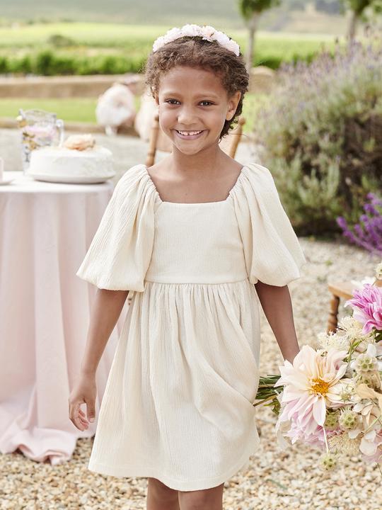 Produktbild Vertbaudet Festliches Mädchen Kleid mit Reliefstruktur Oeko-Tex (110)