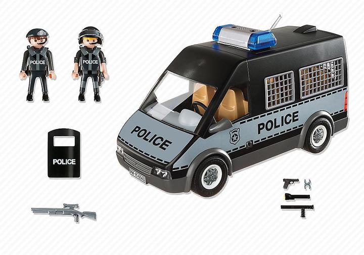 Image du produit Playmobil Voiture d'équipe de police avec son et lumière (6043, Playmobil City Action)