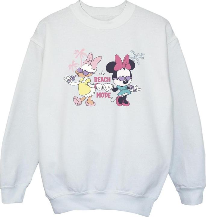 Disney Minnie Daisy Beach Mode Sweatshirt Mädchen