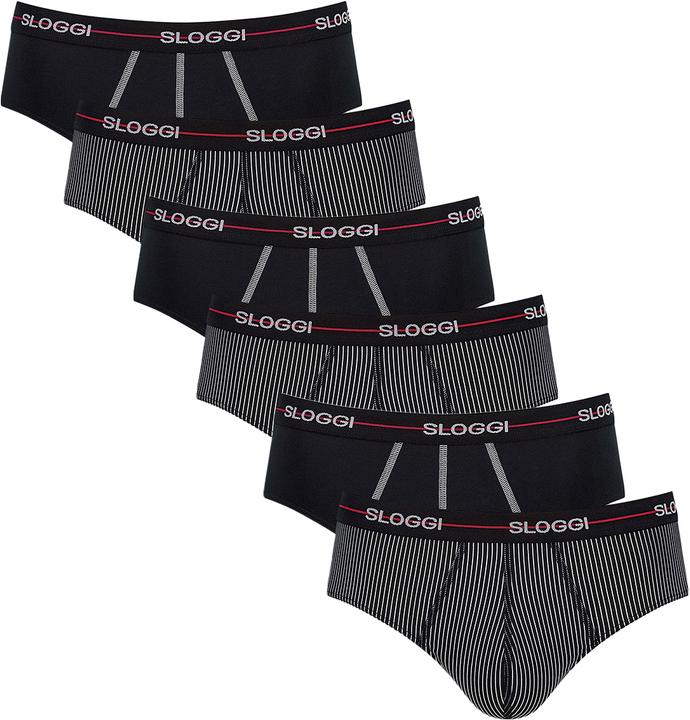 Immagine prodotto Sloggi Confezione da 6 slip midi Start (L, confezione da 6)