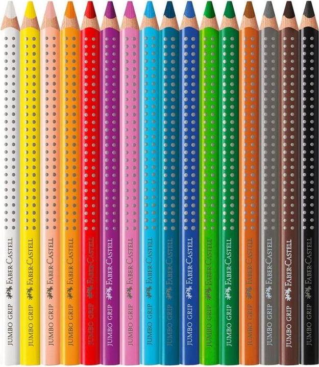 Produktbild Faber-Castell Jumbo Grip (Mehrfarbig, 16 x)