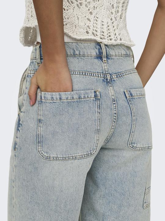Immagine prodotto Only ONLRUTH Mittlere Taille Locker geschnitten Jeans-Shorts Jeans-Shorts (L)