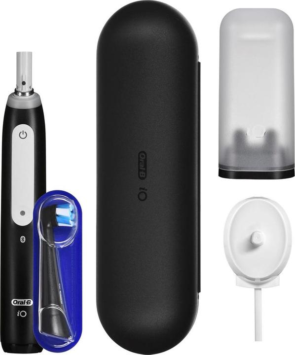 Actual product image Oral-B iO4 Series Matt Black (Oscillating toothbrush)