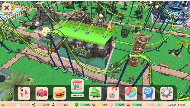 Image du produit Atari RollerCoaster Tycoon Adventures Deluxe (PS5, DE)