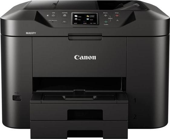 Actual product image Canon MAXIFY MB2755 Black A4 MFP Colour Printer print copy scan fax Wlan Lan Cloud-Link (Ink, Black and white)