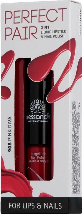 Immagine prodotto Alessandro Coppia perfetta - Lip & Nail Pink Diva (diva rosa)