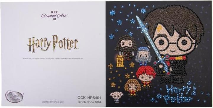 Image du produit Craft Buddy Harry Potter Family, 18x18cm Crystal Art Card