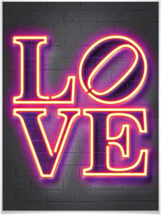 Produktbild Trenddeko Love (24 x 30 cm)