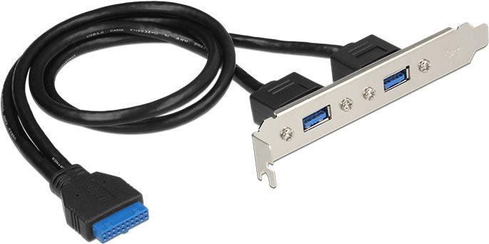 Actual product image Delock Slot bracket (0.50 m, USB 3.2 Gen 1)