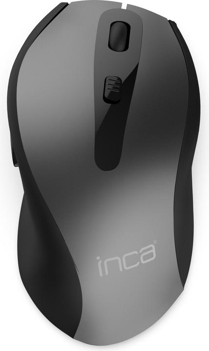 Produktbild Inca Maus IWM-505 Wireless, Ergo., 1600 DPI, Laser, SW retail (Kabellos)
