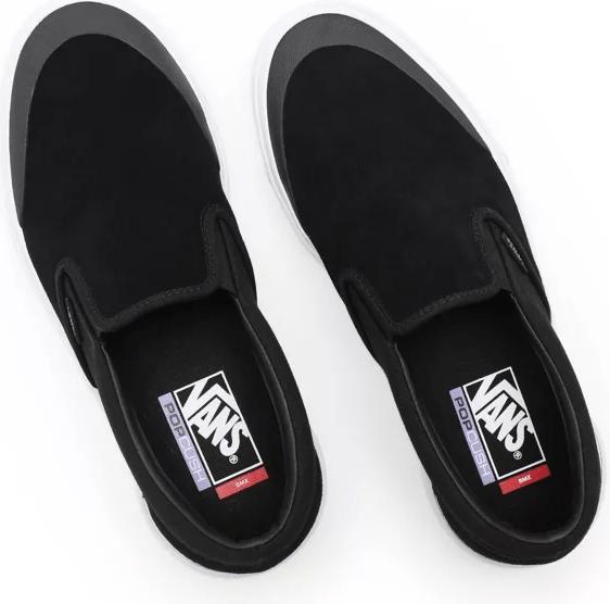 Actual product image Vans Chaussures BMX Slip-On - black/gray/white-38 (38)