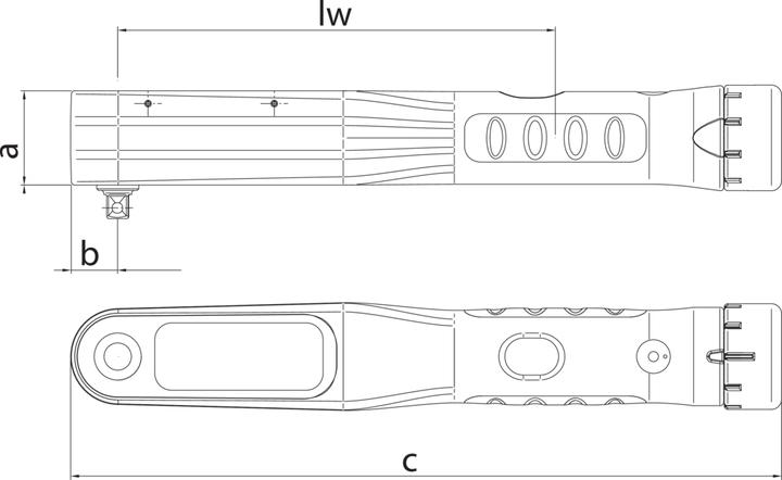 Actual product image Gedore 753-11 Torque spanner DREMOMETER MINI 2.5-12 Nm (1/4", 2.50 Nm, 12 Nm)