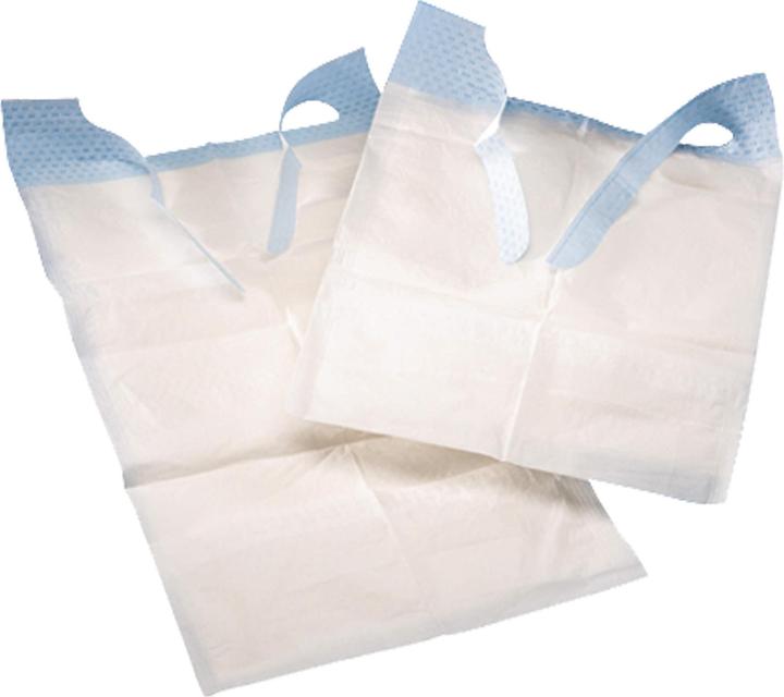 Actual product image Tena Bib protective napkin M/L 37 x 68 cm (150 x, M, L)