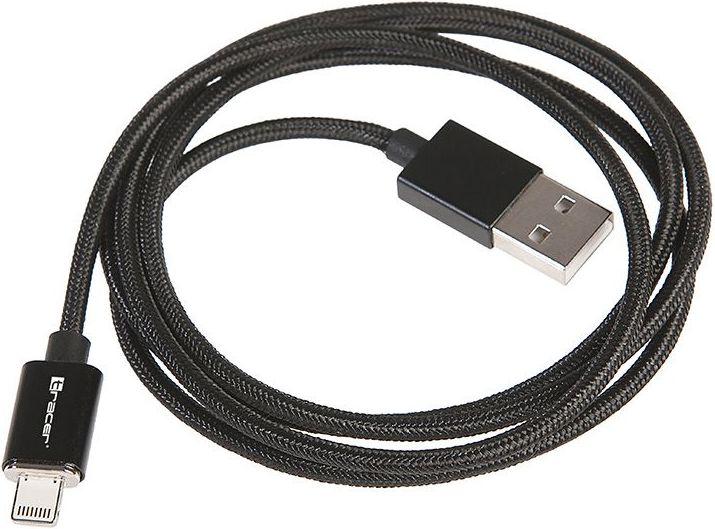 Tracer 46274 Lighting USB 2.0 Iphone AM 1m black (1 m, USB 2.0)