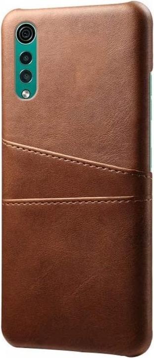 Image du produit Screenguard Etui en cuir LG Velvet CardCaddy avec porte-cartes (LG Velvet)