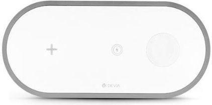 Immagine prodotto Devia Caricatore 3In1 per smartphone&Applewatch&Auricolare V4 (10W) bianco (10 W)