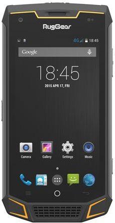 Rug Gear RG740 (32 GB, Black, Yellow, 4.70", Dual SIM, 13 Mpx, 4G)