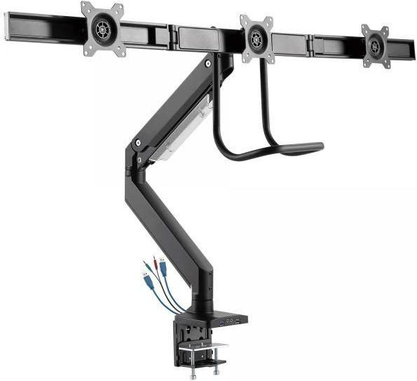 Immagine prodotto White Shark Squalo Bianco GMS-3203 RHAMSES-III / 3 Monitor (Tavolo, 27")