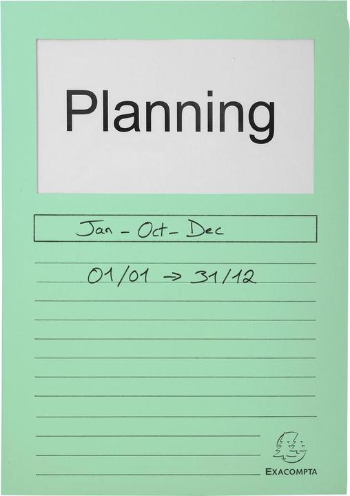 Produktbild Exacompta Sammelmappen - Aktendeckel (A4, 40 x)