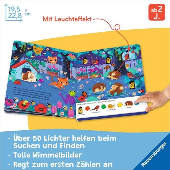 Produktbild Ravensburger Mein grosses Lichter-Wimmelbuch: In der Nacht (Deutsch)